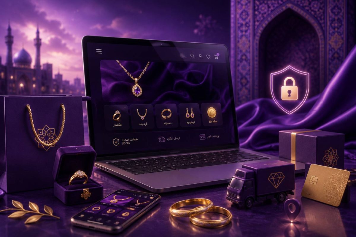 طراحی سایت طلافروشی